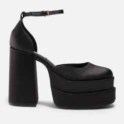 Steve Madden Charlize Satin Platform Shoes