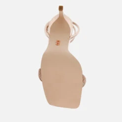 Steve Madden Rhinestone-Embellished Faux Leather Heeled Sandals -Cheap Stepwise Footwear Store 13994497 5445026047317484