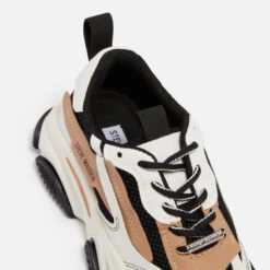 Steve Madden Possession Chunky Faux Leather-Blend Trainers -Cheap Stepwise Footwear Store 13994532 1795048013619983