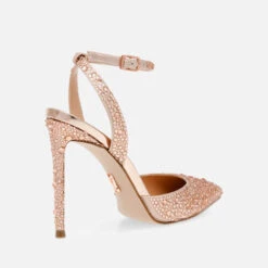 Steve Madden Rhinestone-Embellished And Satin Heeled Sandals -Cheap Stepwise Footwear Store 13994553 7705026048327764