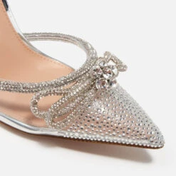 Steve Madden Valance Bow Rhinestone Heeled Sandals -Cheap Stepwise Footwear Store 13994567 1955029104601092