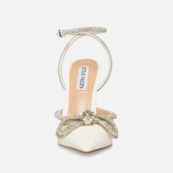 Steve Madden Women's Viable Satin Heeled Pumps -Cheap Stepwise Footwear Store 13994574 1005026067055648