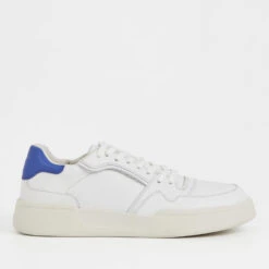 Vagabond Cedric Contrast Leather Basket Trainers