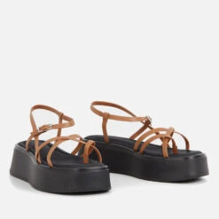 Vagabond Women's Courtney Strappy Leather Flatform Sandals -Cheap Stepwise Footwear Store 13996866 1855052966175464