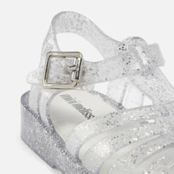 Mini Melissa Possessions Sparkly Rubber Sandals -Cheap Stepwise Footwear Store 13999016 4495039049979785