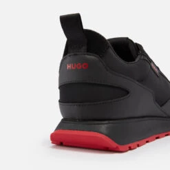 HUGO Icelin Leather, Neoprene And Suede Trainers -Cheap Stepwise Footwear Store 14009239 1945026042979445