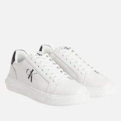 Calvin Klein Jeans Men's Leather Trainers -Cheap Stepwise Footwear Store 14013701 7165054816689524