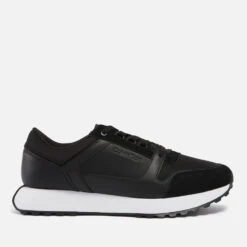 Calvin Klein Men's Leather And Suede Trainers
