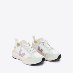 Veja Kids' Canary Vegan Leather And Mesh Trainers -Cheap Stepwise Footwear Store 14016759 1105036934425505