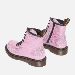 Dr. Martens Kids' 1460 Disco Crinkle Leather Boots -Cheap Stepwise Footwear Store 14023845 2105029109593044