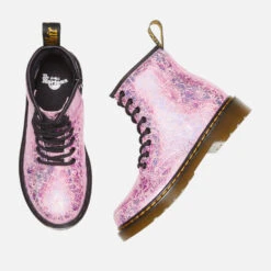 Dr. Martens Kids' 1460 Disco Crinkle Leather Boots -Cheap Stepwise Footwear Store 14023845 8225029109549601