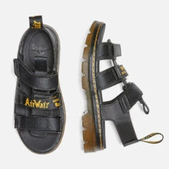 Dr. Martens Kids' Callan Extra Tough Faux Leather Sandals -Cheap Stepwise Footwear Store 14023884 3235029110169902