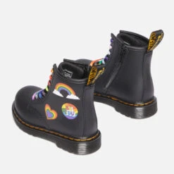 Dr. Martens Toddlers 1460 Hydro Pride Printed Leather Boots -Cheap Stepwise Footwear Store 14023909 1305028908797248