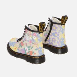 Dr. Martens Toddlers' 1460 Hydro Floral Mash Up Leather Boots -Cheap Stepwise Footwear Store 14023915 1885028908912121