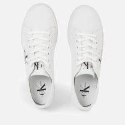 Calvin Klein Jeans Men's Essential Canvas Trainers -Cheap Stepwise Footwear Store 14187572 9015054822446902