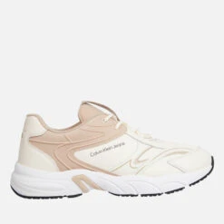 Calvin Klein Jeans Men's Leather And Shell Trainers