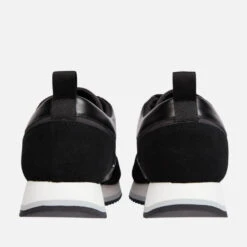 Calvin Klein Men's Leather And Shell Running-Style Trainers -Cheap Stepwise Footwear Store 14187642 1425054821023552