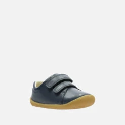 Clarks Toddlers First Roamer Craft Leather Shoes - Navy -Cheap Stepwise Footwear Store 14193008 1095031184603800