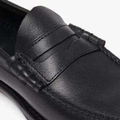 G.H. Bass & Co. Men's Larson Leather Moc Penny Loafers -Cheap Stepwise Footwear Store 14197048 2415020092643797