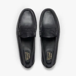 G.H. Bass & Co. Men's Larson Leather Moc Penny Loafers -Cheap Stepwise Footwear Store 14197048 3495020092761583