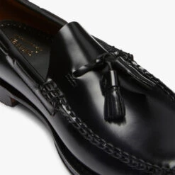 G.H. Bass & Co. Men's Larkin Tassel Leather Loafers -Cheap Stepwise Footwear Store 14197054 6575020092920016
