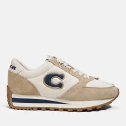 Coach Men's Runner Suede And Shell Trainers