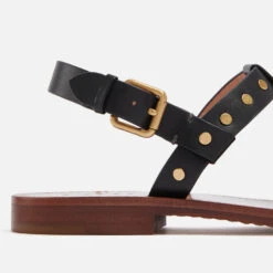 Coach Women's Hailee Leather Sandals -Cheap Stepwise Footwear Store 14197142 8255041603851147