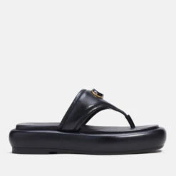 Coach Women's Sylvie Leather Platform Sandals