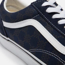 Vans Monogram Old Skool Canvas And Suede Trainers -Cheap Stepwise Footwear Store 14197510 1455026054099251