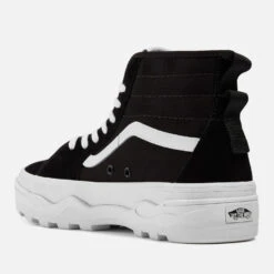 Vans Women's Embroidered Sentry Sk8-Hi Suede Trainers -Cheap Stepwise Footwear Store 14197775 7475041604356887