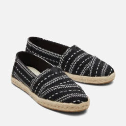 TOMS Women's Alpargata Rope Jacquard Espadrilles -Cheap Stepwise Footwear Store 14199825 1195033278809966