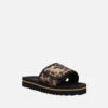 Michael Kors Kids' Eli Platform Canvas Sandals