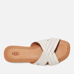 UGG Women's Kenleigh Leather Mules -Cheap Stepwise Footwear Store 14203819 1025047011001974