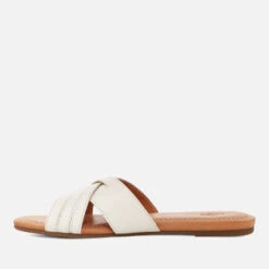 UGG Women's Kenleigh Leather Mules -Cheap Stepwise Footwear Store 14203819 1865047010970270