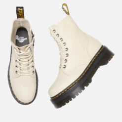 Dr. Martens Women's Jadon 8-Eye Leather Boots -Cheap Stepwise Footwear Store 14215755 1015046216552468