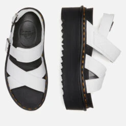 Dr. Martens Women's Voss II Quad Leather Sandals -Cheap Stepwise Footwear Store 14215853 6725036106915489