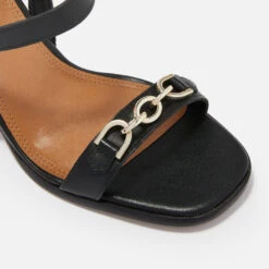 Dune Junior Leather Heeled Sandals -Cheap Stepwise Footwear Store 14215960 5845024219741835