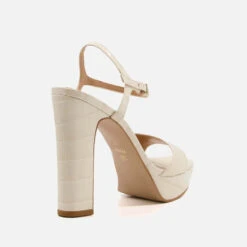 Dune Matche Leather Platform Sandals -Cheap Stepwise Footwear Store 14215974 8195022405573483