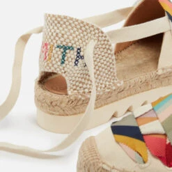 Paul Smith Kira Cotton-Canvas Espadrilles -Cheap Stepwise Footwear Store 14216505 1875054814823674
