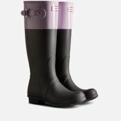 Hunter Original Two-Tone Rubber Tall Wellies -Cheap Stepwise Footwear Store 14219437 9375026024487745