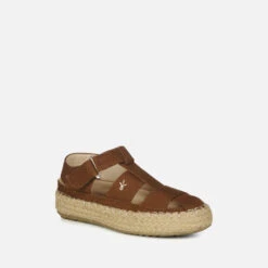 EMU Australia Cove Espadrille Sandals - Walnut -Cheap Stepwise Footwear Store 14221677 1195047236215688