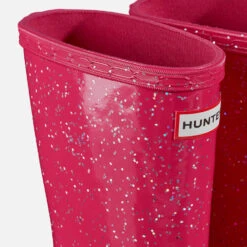 Hunter Kids' First Classic Giant Glitter Rubber Wellington Boots -Cheap Stepwise Footwear Store 14222302 1585043613632045