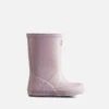 Hunter Kids' First Classic Giant Glitter Rubber Wellington Boots