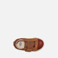 UGG Toddlers' Rennon Suede, Leather And Canvas Trainers -Cheap Stepwise Footwear Store 14222505 9585036904861576