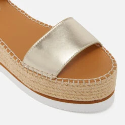See By Chloé Women's Glyn Leather Espadrille Flatform Sandals -Cheap Stepwise Footwear Store 14226703 8855039049732759