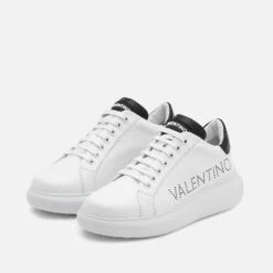 Valentino Women's Bounce Logo Leather Chunky Trainers -Cheap Stepwise Footwear Store 14226914 1955033574852492