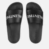 Valentino Xenia Logo Rubber Slides