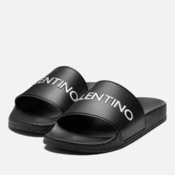 Valentino Xenia Logo Rubber Slides -Cheap Stepwise Footwear Store 14226971 7655036102815860