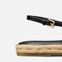 Tory Burch Women's Leather Espadrille Sandals -Cheap Stepwise Footwear Store 14227750 9305029692333090