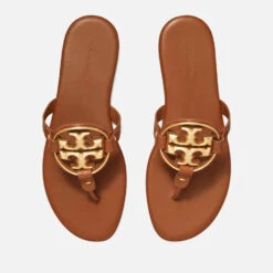 Tory Burch Women's Miller Leather Sandals -Cheap Stepwise Footwear Store 14227761 7935028906641586